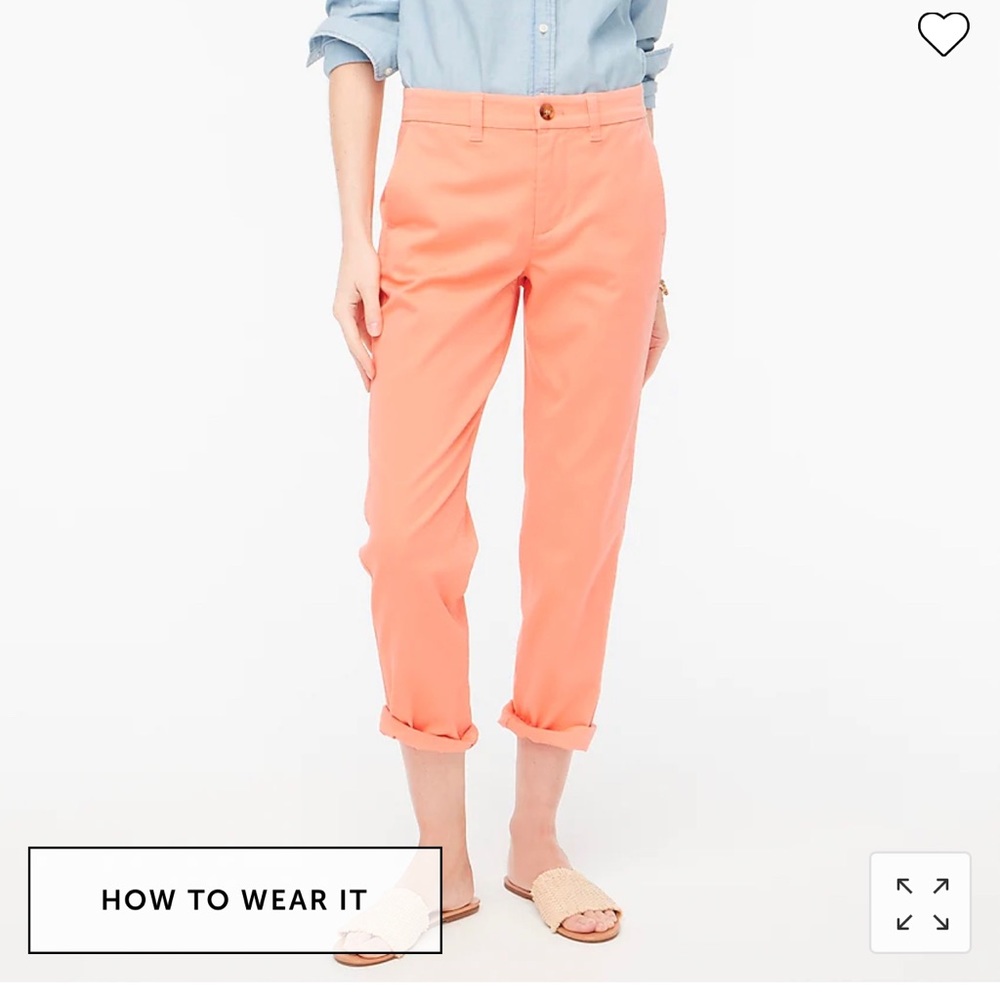 High Rise Girlfriend Chinos